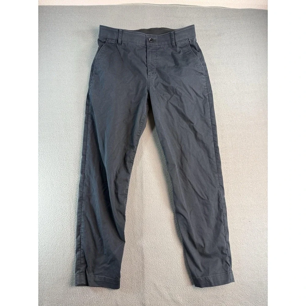 Nike Dri-FIT Pants Mens 32x32 Black Stretch Twill Chino Golf Khakis DA4089-010
